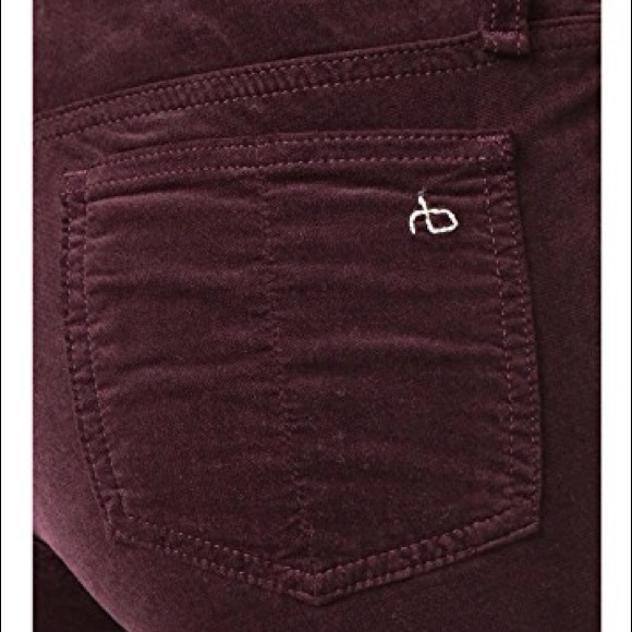 Rag & Bone Skinny Velvet